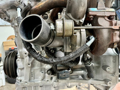 Suspicious Garage S13 Sr20det PTFE Turbo Lines using S14 Style Neck