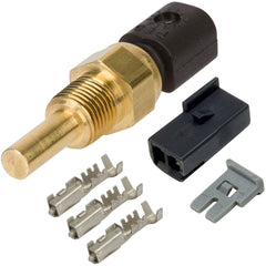 Delphi Temperature Sensor with GM Delphi / Packard - Black Plug 2 Way Unsealed Metri-Pack 150 ( Metripack ) Connector Kit