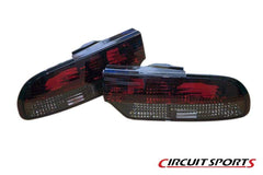 1989-1994 Nissan 240sx Circuit Sports Smoked Rear Tail Light Kit for S13 Hatch