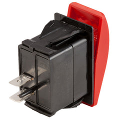 OFF-MOMENT ON Contura II Sealed Switch W/Soft Touch Red Actuator