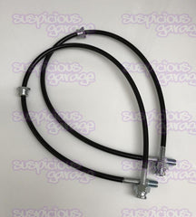 Toyota Chaser Cresta Mark ii JZX81 GX81 FX81 Steel Braided Brake Lines